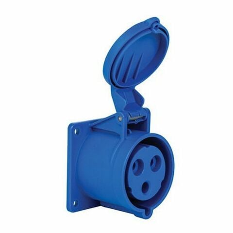 METE ENERJİ 3X32A. IP44 MAKİNE PRİZİ -DÜZ-(VİDALI BAĞL.) 406514V