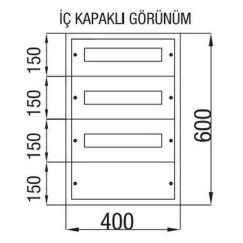 ÇETİNKAYA 32X60X17,5 36 AD. SİGORTA + PAKO YERİ MEVCUT