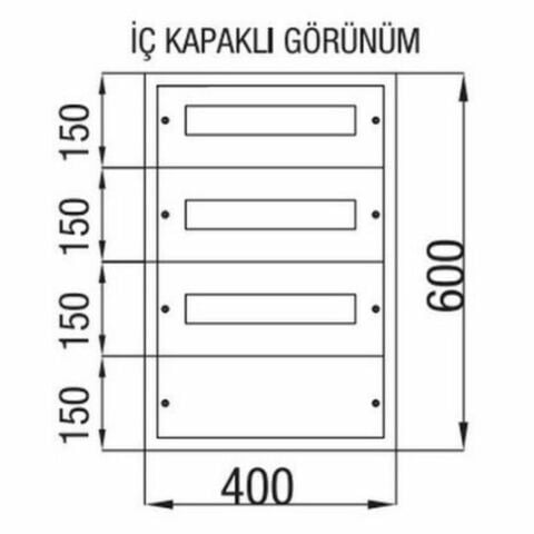 ÇETİNKAYA 32X60X17,5 36 AD. SİGORTA + PAKO YERİ MEVCUT