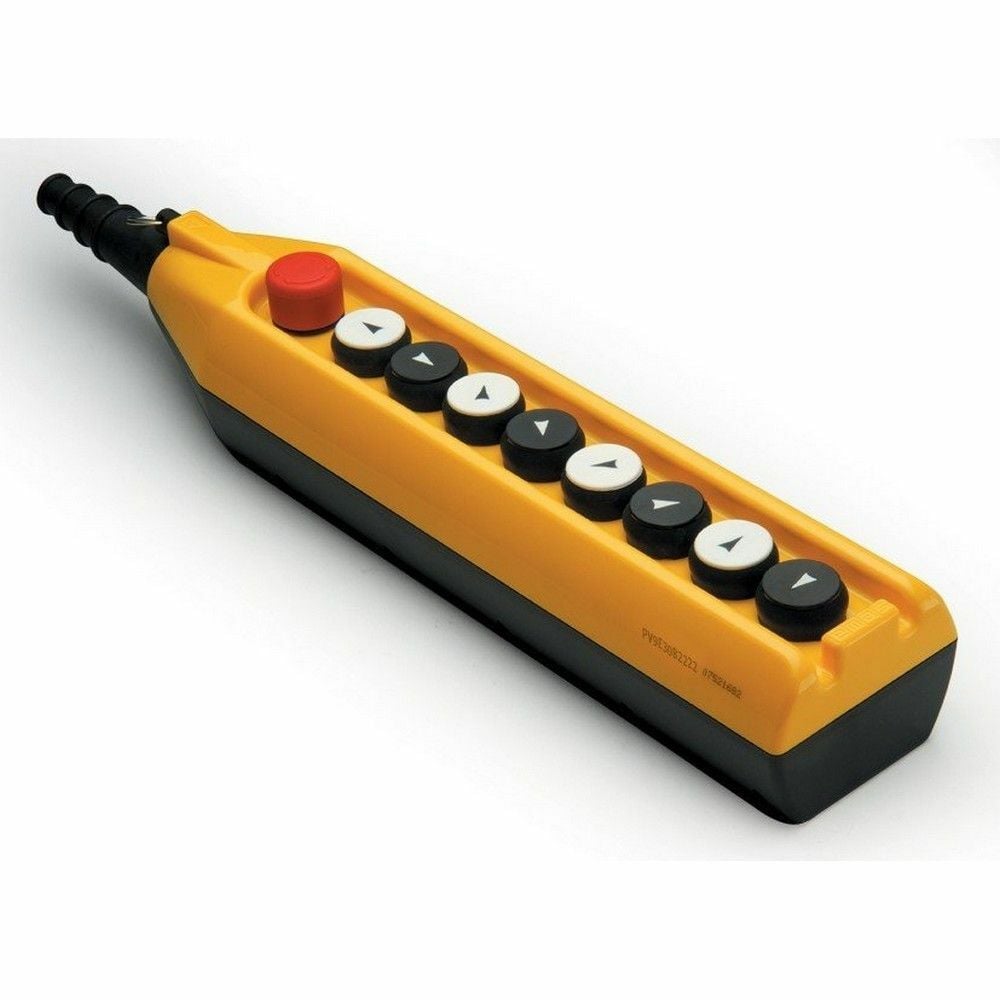 EMAS PV9E30B2222 PL VİNÇ 9'LU START TEK HIZLI ACİL STOPLU 30 MM