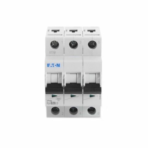 EATON 286590 MİNYATÜR DEVRE KESİCİ - 6KA - B EĞRİSİ - 3X20A