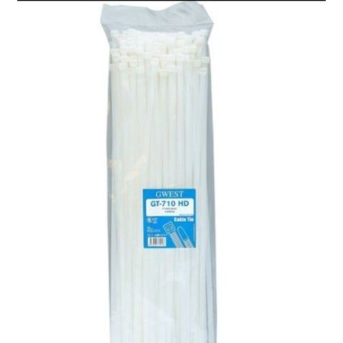 GWEST GT 710 HD (100 ADET) 710X9MM BEYAZ KABLO BAĞI