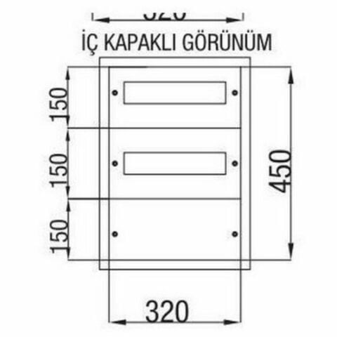 ÇETİNKAYA SIVA ALTI 24LÜ SİGORTA DAĞITIM PANOSU