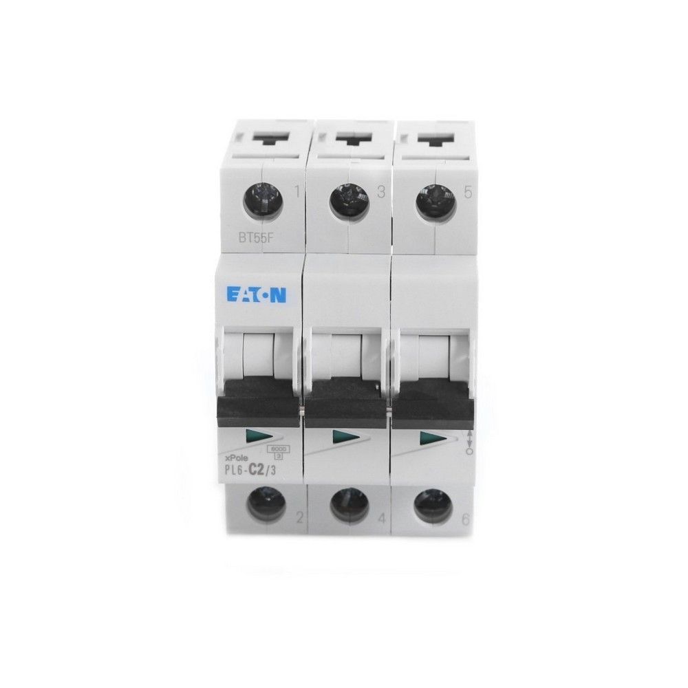 EATON 286596 MİNYATÜR DEVRE KESİCİ - 6KA - C EĞRİSİ - 3X2A