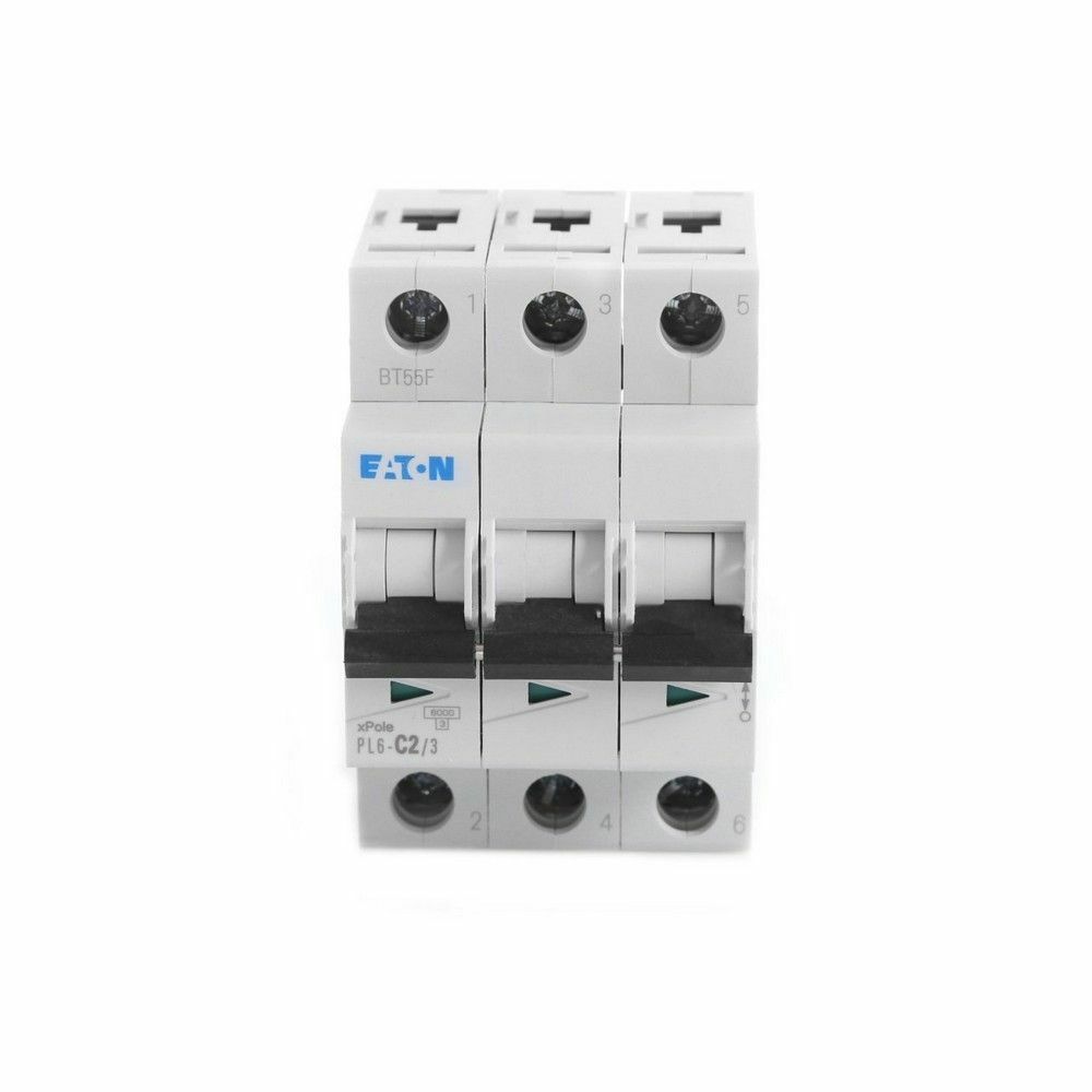 EATON 286596 MİNYATÜR DEVRE KESİCİ - 6KA - C EĞRİSİ - 3X2A