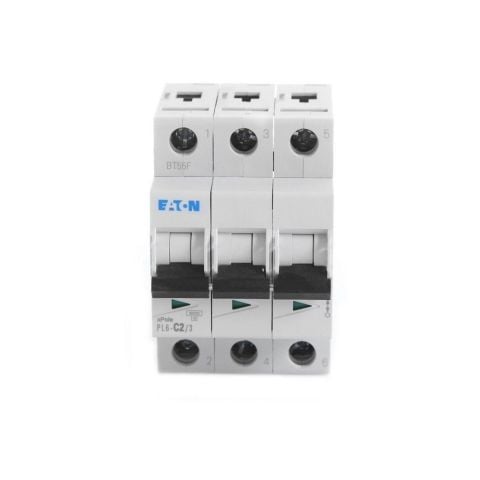 EATON 286596 MİNYATÜR DEVRE KESİCİ - 6KA - C EĞRİSİ - 3X2A