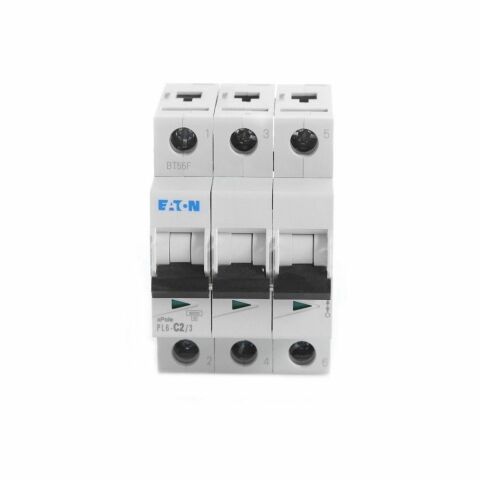 EATON 286596 MİNYATÜR DEVRE KESİCİ - 6KA - C EĞRİSİ - 3X2A