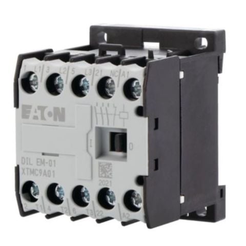 EATON DILEM-01-G(12VDC) CONTACTOR,4KW/400V,DC OPERATED