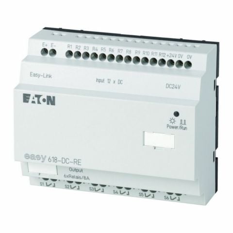 EATON 232112 EASY618-DC-RE EASY GENİŞLEME MODÜLÜ-24VDC 12- GÜÇ KAYNAĞI