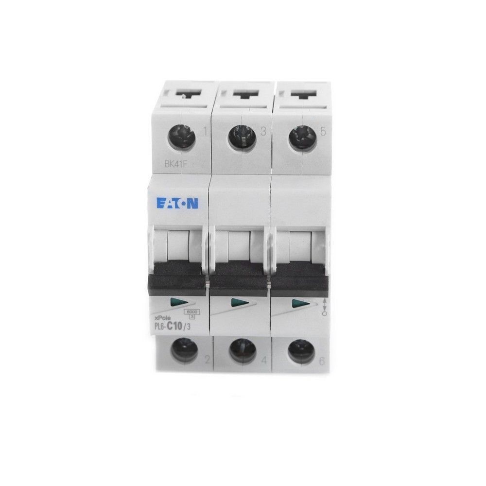 EATON 286599 MİNYATÜR DEVRE KESİCİ - 6KA - C EĞRİSİ - 3X10A
