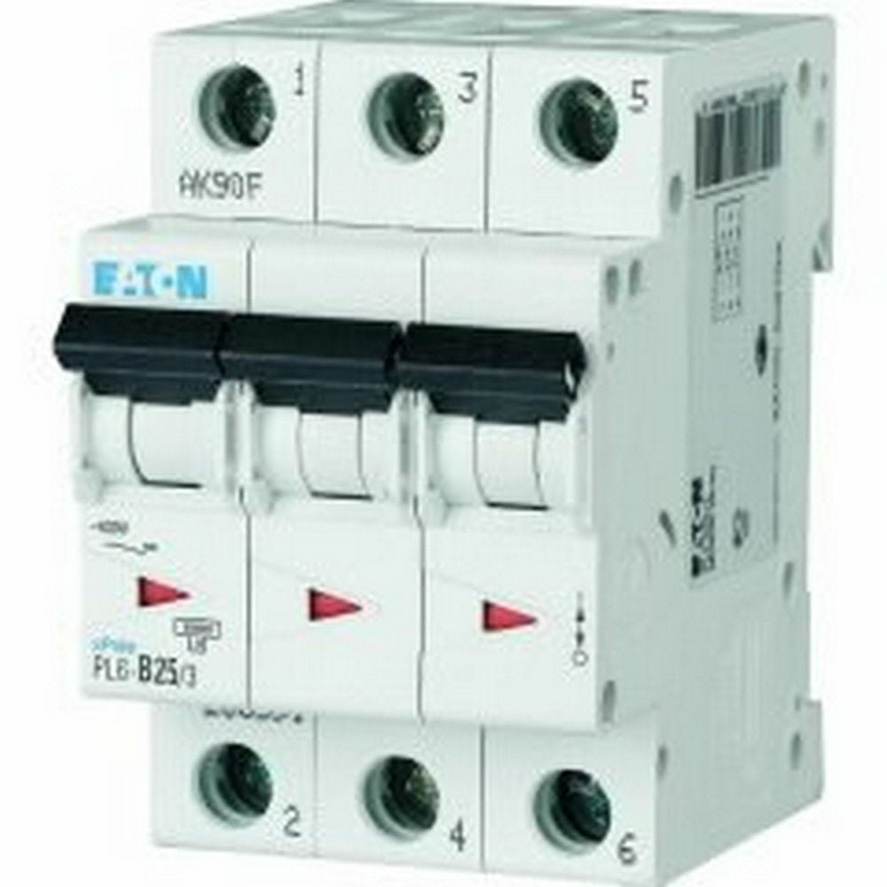 EATON 286603 MİNYATÜR DEVRE KESİCİ - 6KA - C EĞRİSİ - 3X25A