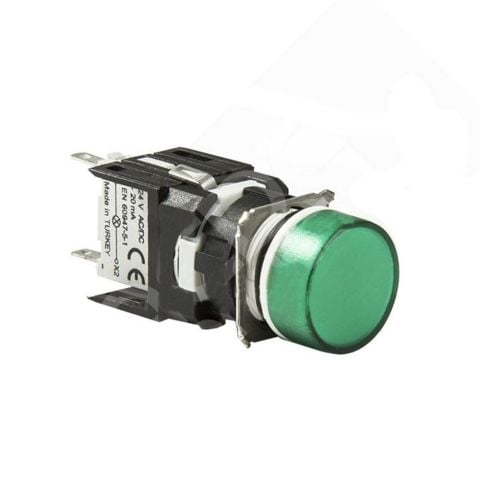 EMAS D100YDY D YUVARLAK BUTON YESIL 1NA