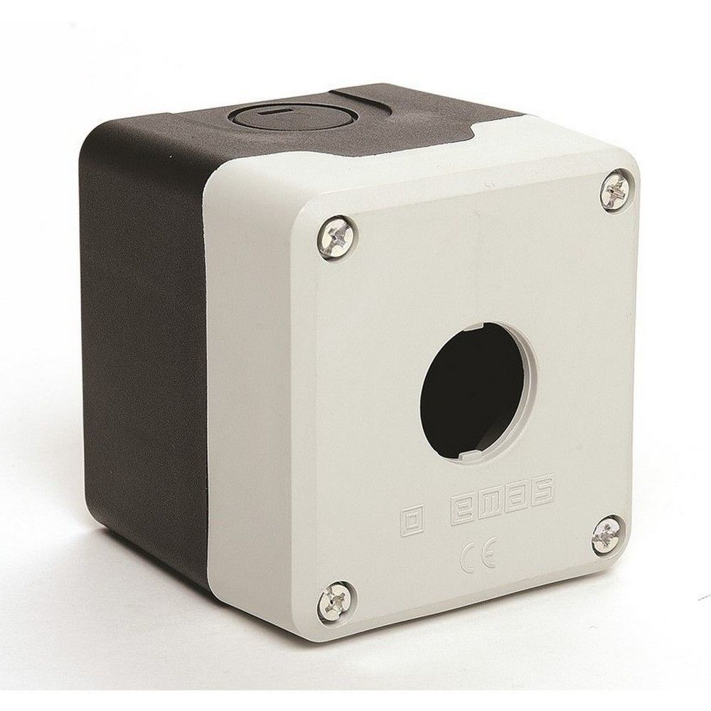 EMAS PY1BOS YÜKSEK SİYAH-GRİ PL.KUTU TEKLİ BOŞ