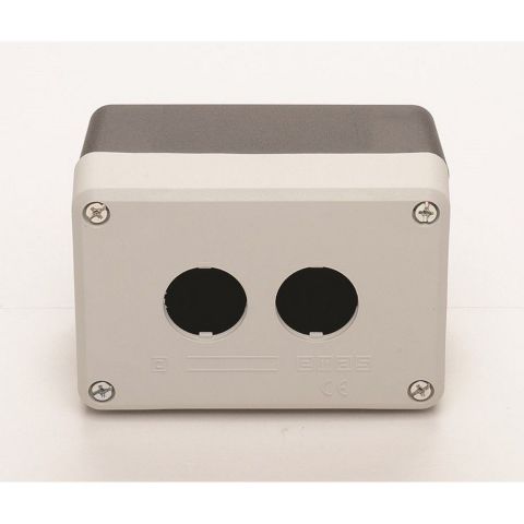 EMAS PY2BOS YÜKSEK SİYAH-GRİ PL.KUTU İKİLİ BOŞ