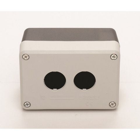 EMAS PY2BOS YÜKSEK SİYAH-GRİ PL.KUTU İKİLİ BOŞ