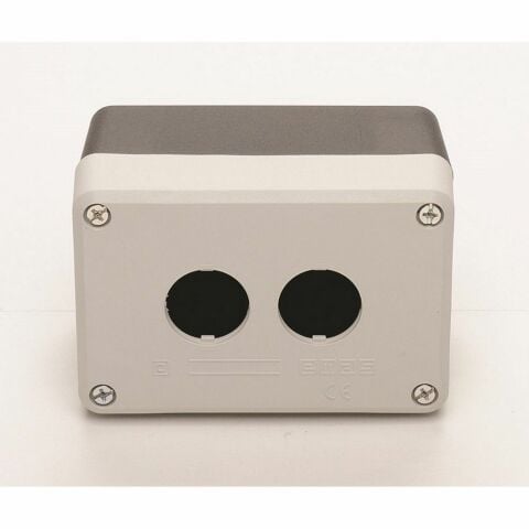 EMAS PY2BOS YÜKSEK SİYAH-GRİ PL.KUTU İKİLİ BOŞ