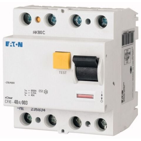 EATON 235784 CFI6-40-4-003-DE KAÇAK AKIM KORUMA ŞALTERİ KAÇAK AKIM RÖLESİ