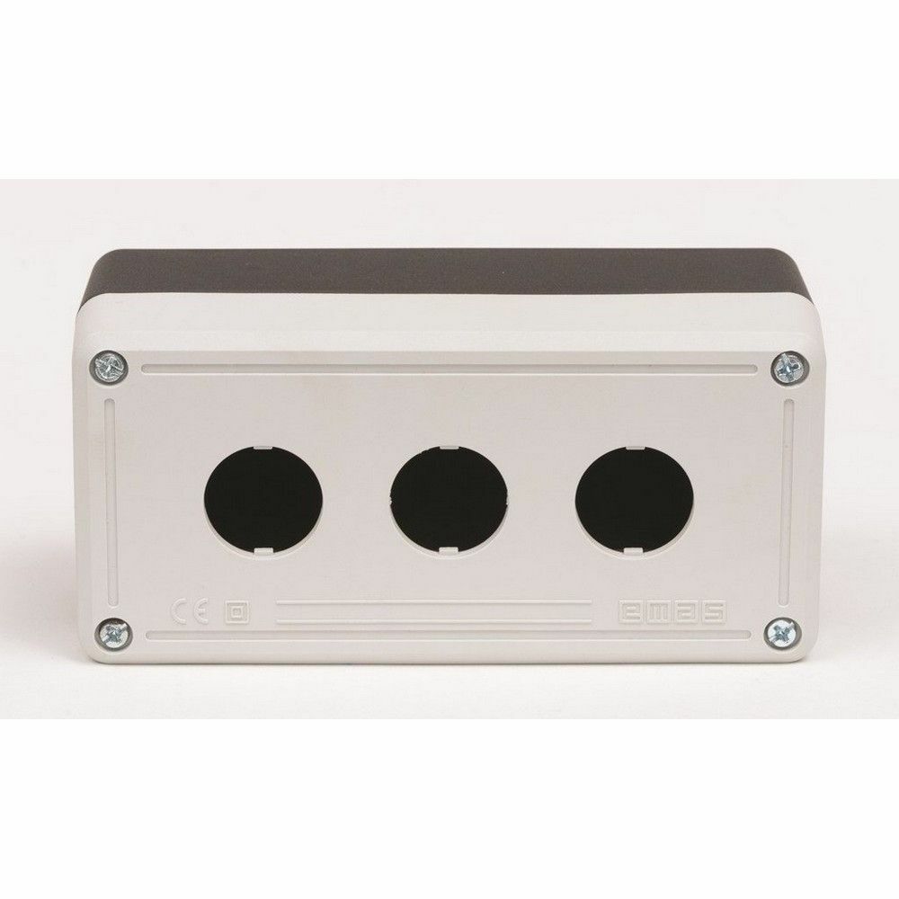 EMAS PY3BOS YÜKSEK SİYAH-GRİ PL.KUTU ÜÇLÜ BOŞ