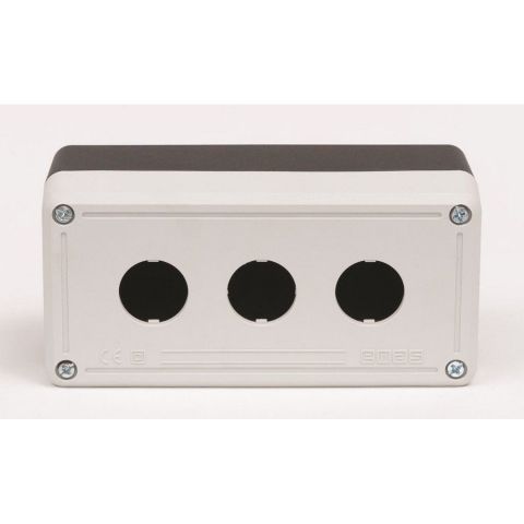 EMAS PY3BOS YÜKSEK SİYAH-GRİ PL.KUTU ÜÇLÜ BOŞ