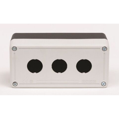 EMAS PY3BOS YÜKSEK SİYAH-GRİ PL.KUTU ÜÇLÜ BOŞ