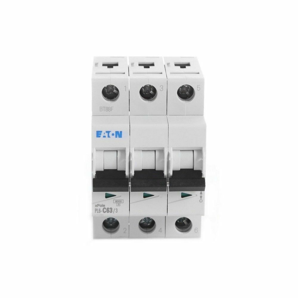 EATON 286607 MİNYATÜR DEVRE KESİCİ - 6KA - C EĞRİSİ - 3X63A