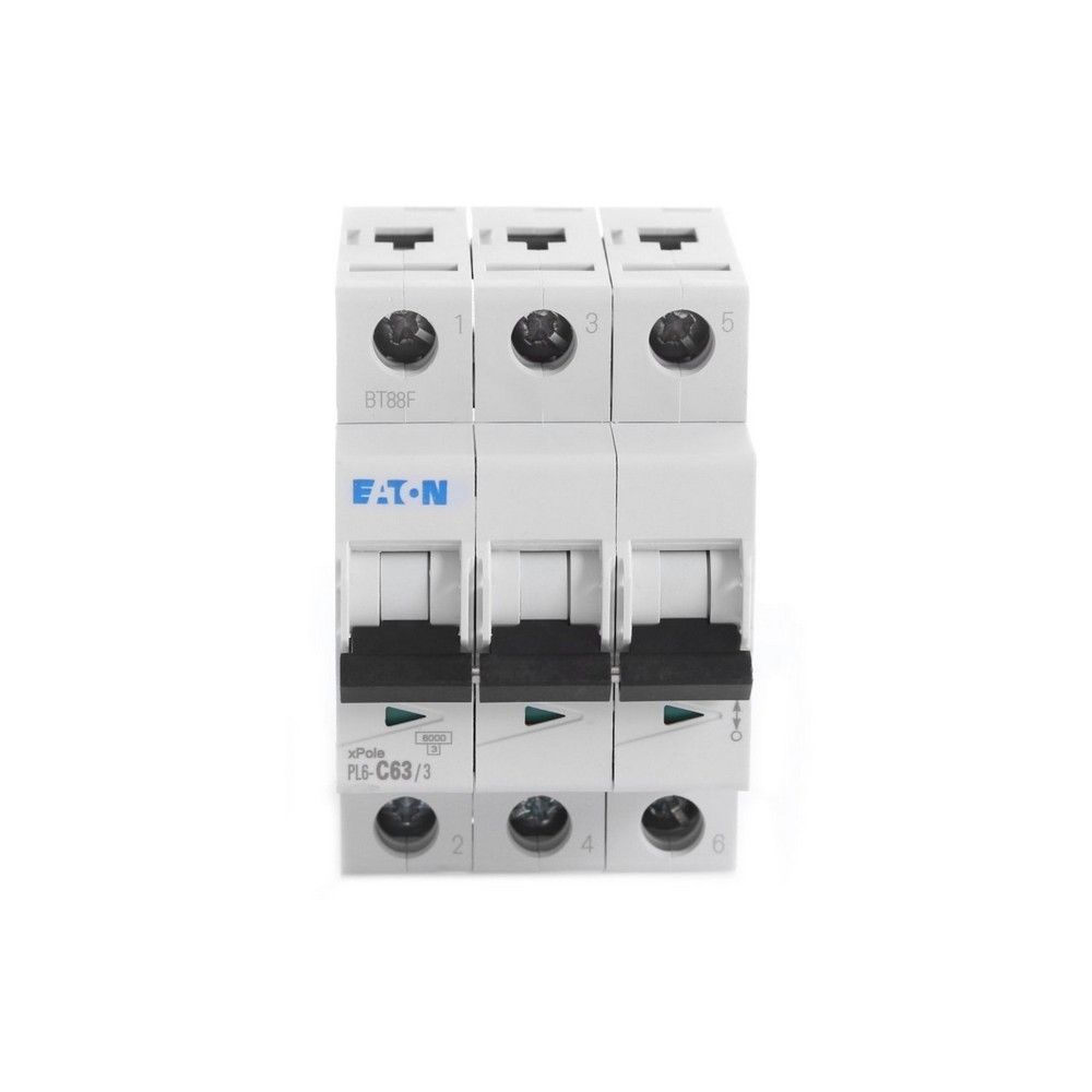 EATON 286607 MİNYATÜR DEVRE KESİCİ - 6KA - C EĞRİSİ - 3X63A