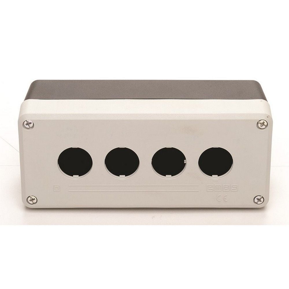 EMAS PY4BOS YÜKSEK SİYAH-GRİ PL.KUTU DÖRTLÜ BOŞ