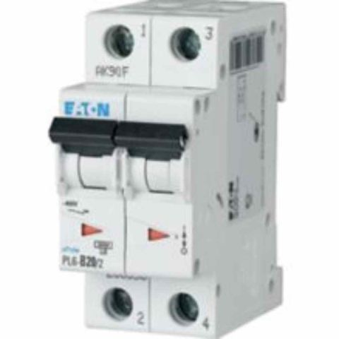EATON PL6-B20/2 OTOMATİK SİGORTA - 6KA - B EĞRİSİ-EATON