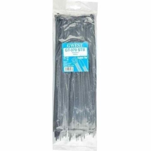 GWEST GT 370 STB (100 ADET) 370X4.8MM SİYAH KABLO BAĞI