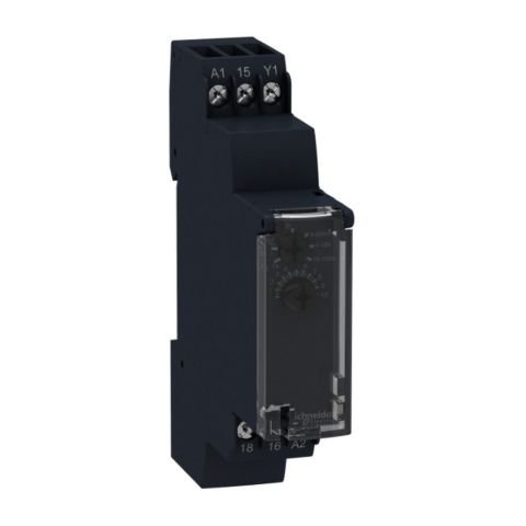 SCHNEIDER ÇEKMEDE GECİKME ZAMAN RÖLESİ 24VDC & 24-240 VAC  0,1 SN  100SAAT  8 A  RE17RAMU