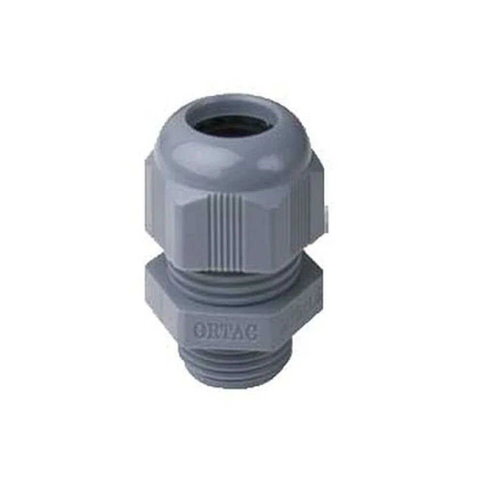 ORTAÇ ETANJ TİP KABLO RAKORU (SOMUNLU) GRİ M16X1.5 OR0457