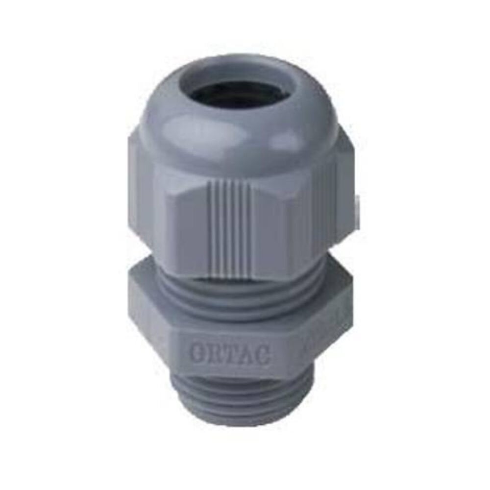 ORTAÇ ETANJ TİP KABLO RAKORU (SOMUNLU) GRİ M16X1.5 (29X10X22X5-10) OR0458