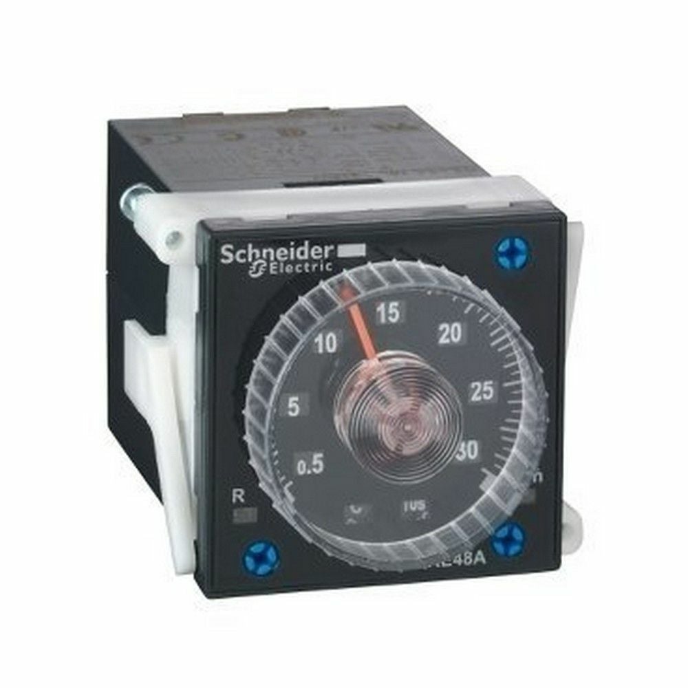 SCHNEIDER RE48AML12MW 240V AC/DC 5A 2 KONTAKLI ÇOK FONKSİYONLU ZAMAN RÖLESİ