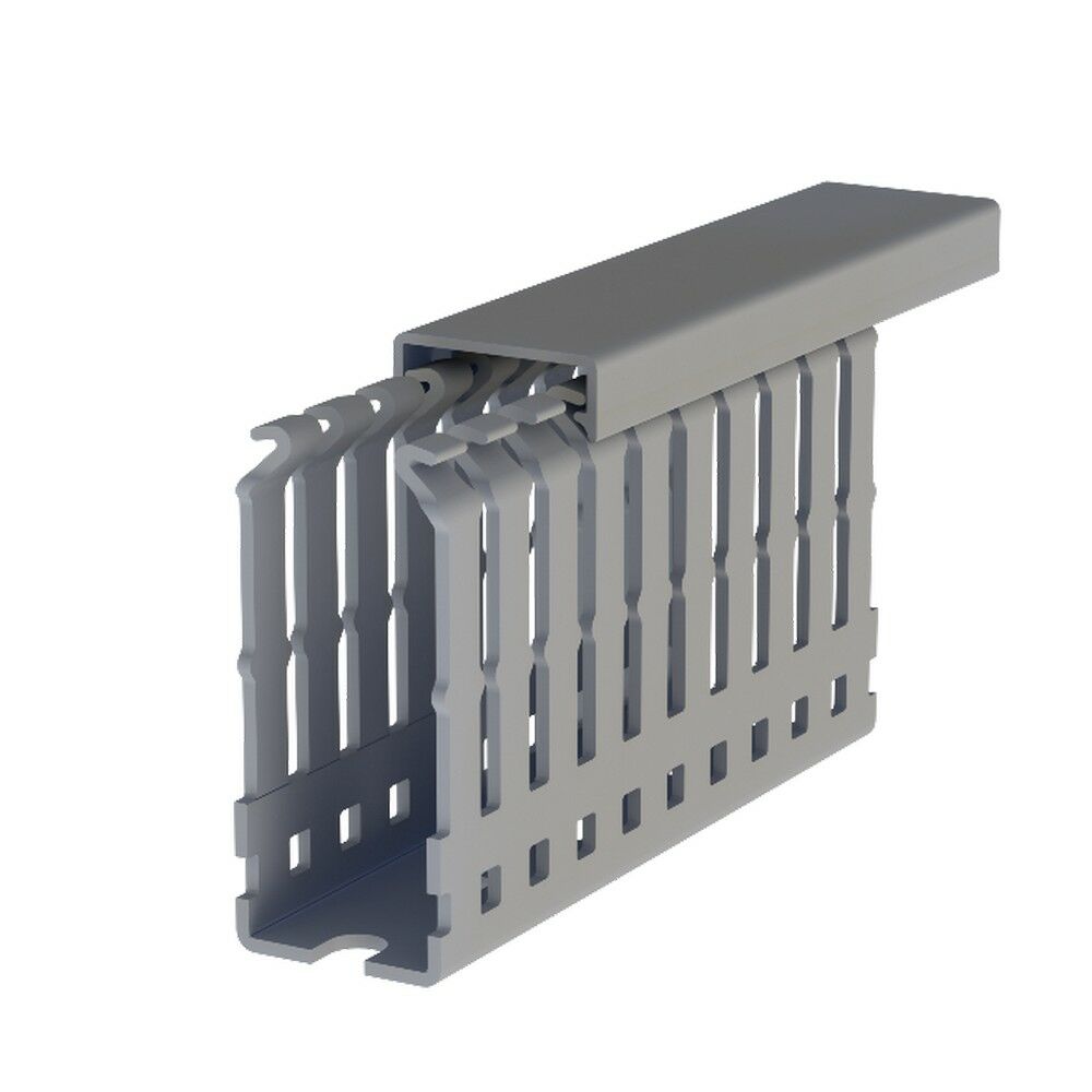 KLEMSAN KKD 2560 25X60 KABLO KANALI (GRI) 5552560 (60 ADET)