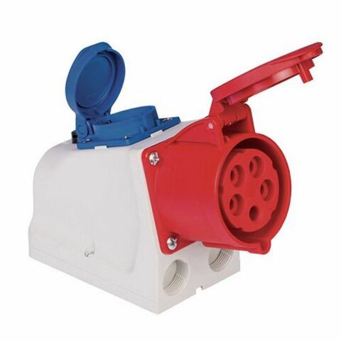 METE ENERJİ 5X32A. IP44 KOMBI (VİDALI BAĞ.) 406651V