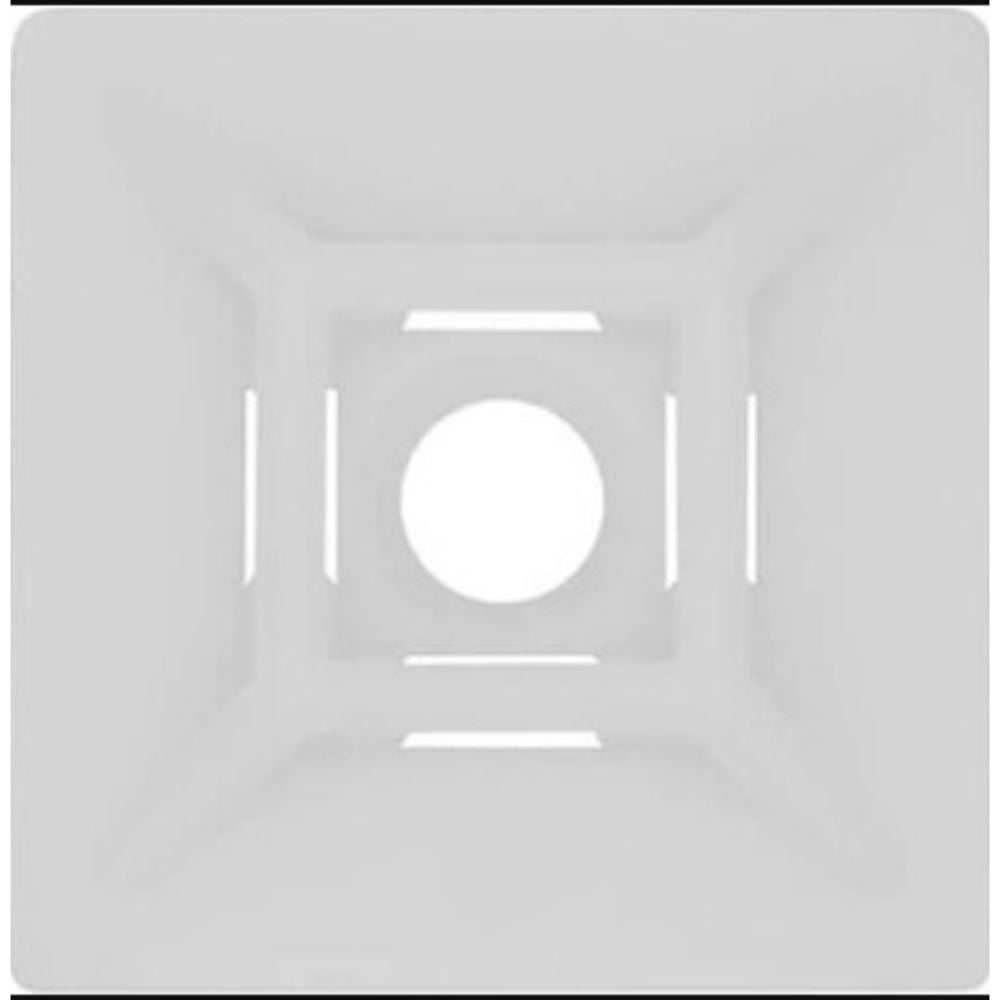 GWEST HW-3A 19X19MM (100 ADET) BEYAZ YAPIŞKANLI KROŞELER