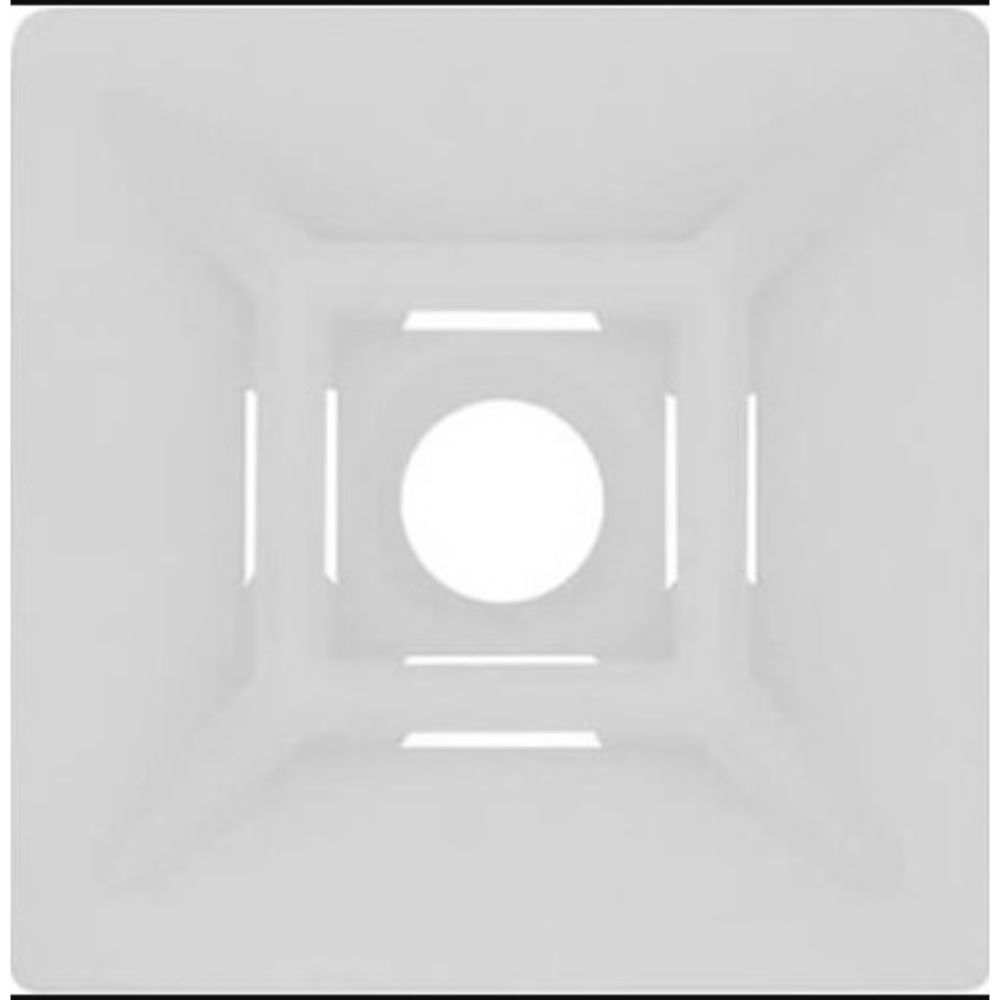 GWEST HW-3A 19X19MM (100 ADET) BEYAZ YAPIŞKANLI KROŞELER