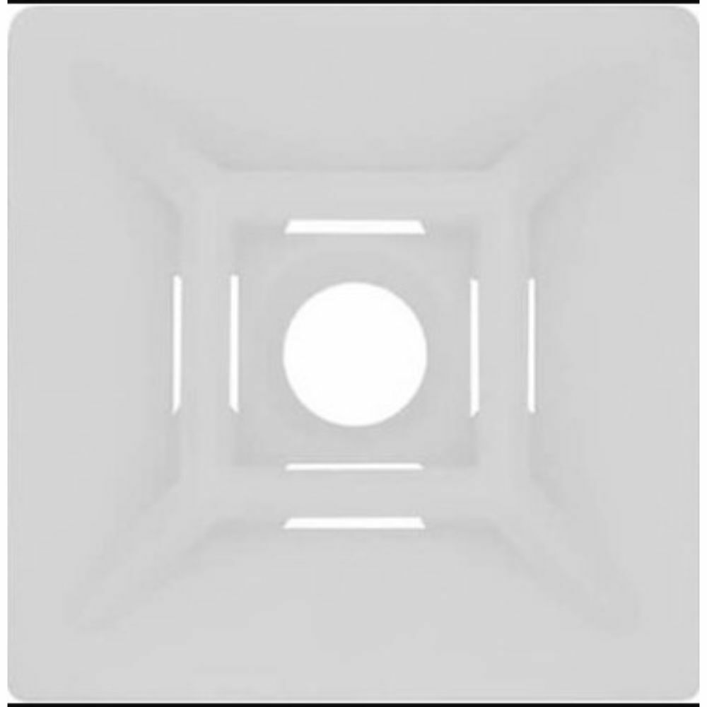 GWEST HW-3A 19X19MM (100 ADET) BEYAZ YAPIŞKANLI KROŞELER