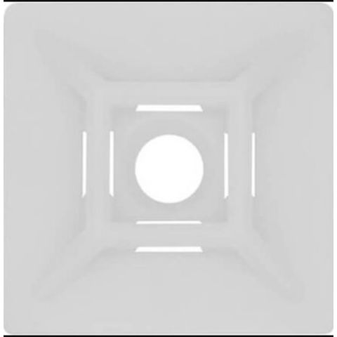 GWEST HW-3A 19X19MM (100 ADET) BEYAZ YAPIŞKANLI KROŞELER