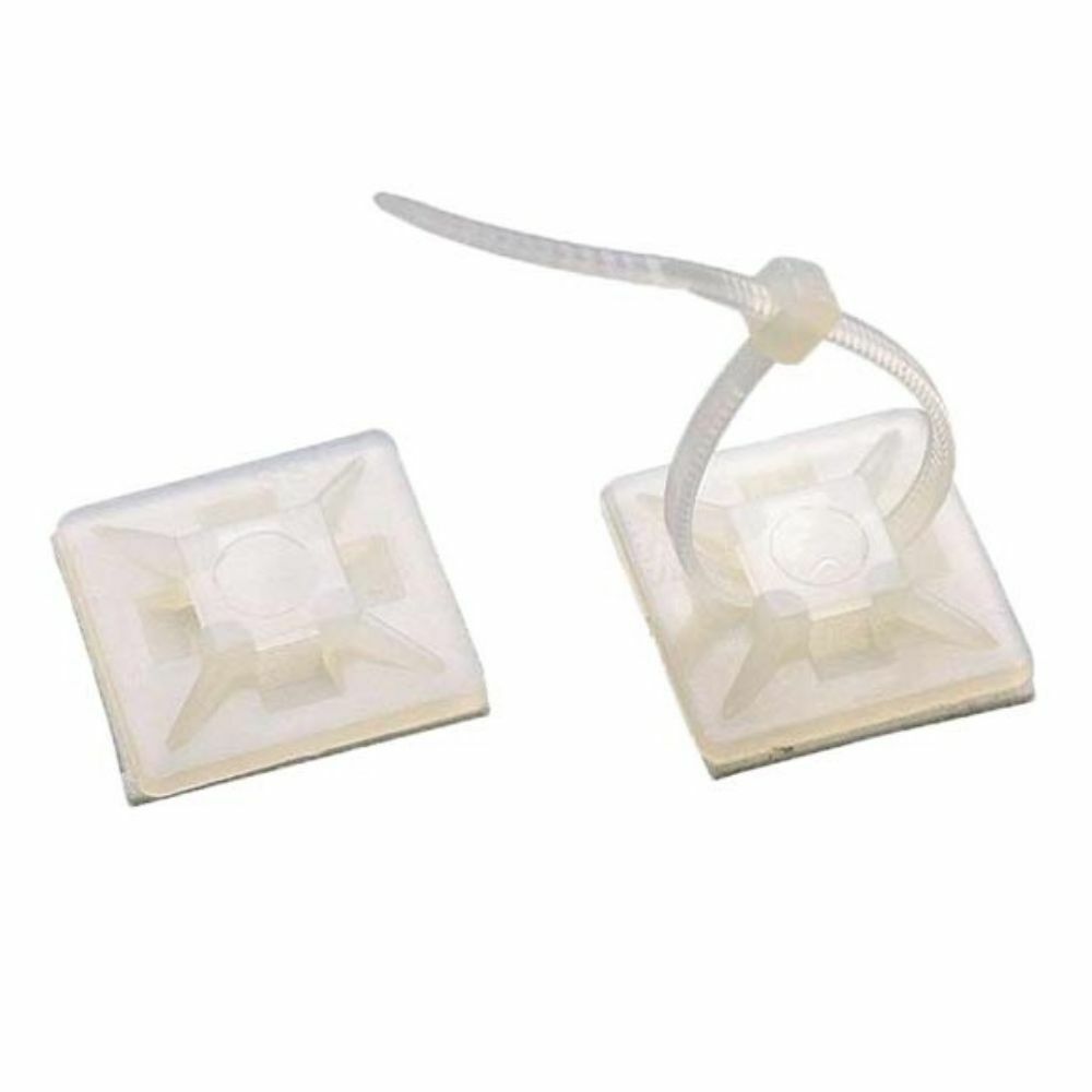 GWEST HW-4A 28X28 (100 ADET) BEYAZ YAPIŞKANLI KROŞELER