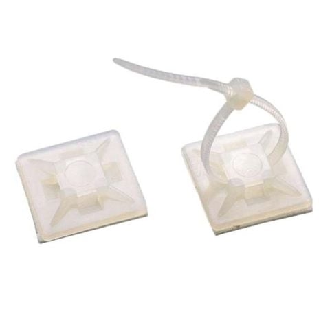 GWEST HW-4A 28X28 (100 ADET) BEYAZ YAPIŞKANLI KROŞELER