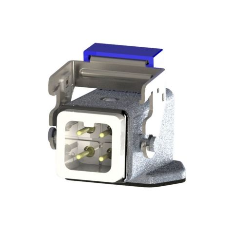 EMAS EBM05FE46 5 KONTAKLI EĞİK FİŞ ALT.GİR.METAL AÇMALI