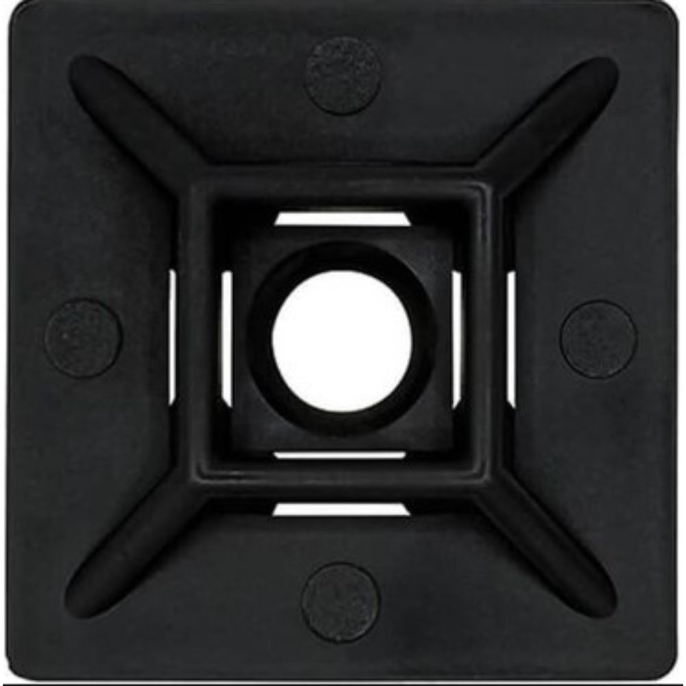 GWEST HW-4AB 28X28 (100 ADET) SİYAH YAPIŞKANLI KROŞELER