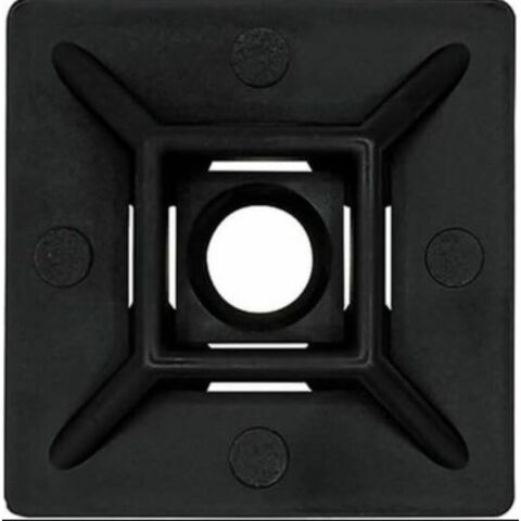 GWEST HW-4AB 28X28 (100 ADET) SİYAH YAPIŞKANLI KROŞELER