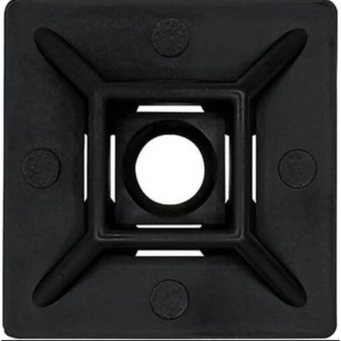 GWEST HW-4AB 28X28 (100 ADET) SİYAH YAPIŞKANLI KROŞELER