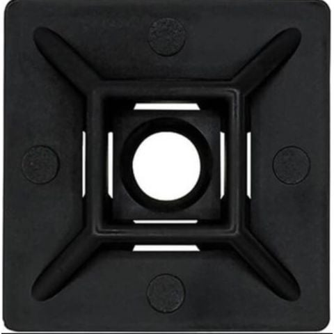 GWEST HW-4AB 28X28 (100 ADET) SİYAH YAPIŞKANLI KROŞELER