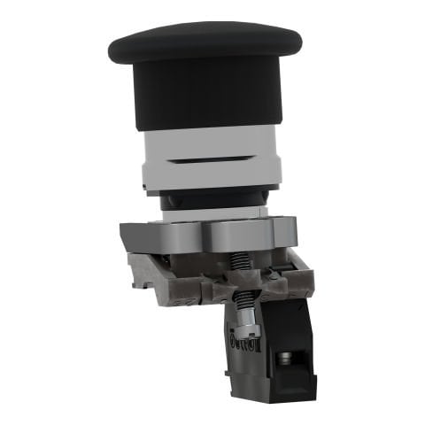 SCHNEIDER 40 MM MANTAR KAFALI SİYAH YAYLI BUTON 1NK 3389110118865