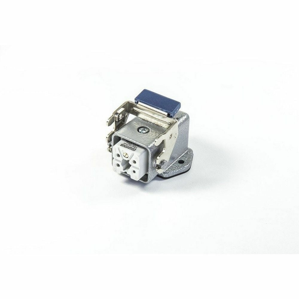 EMAS EBM05PE46 5 KONTAKLI EĞİK PRİZ ALT.GİR.METAL AÇMALI