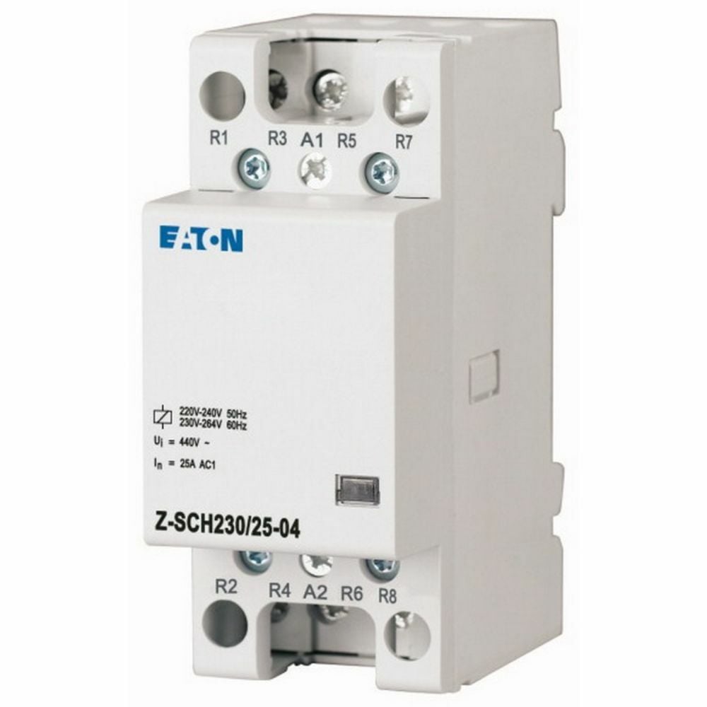 EATON Z-SCH230/25-04 RAY TİPİ KONTAKTÖR 25A 230VAC, 4NK