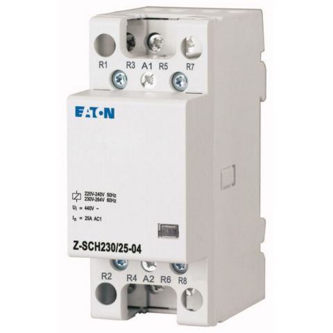 EATON Z-SCH230/25-04 RAY TİPİ KONTAKTÖR 25A 230VAC, 4NK